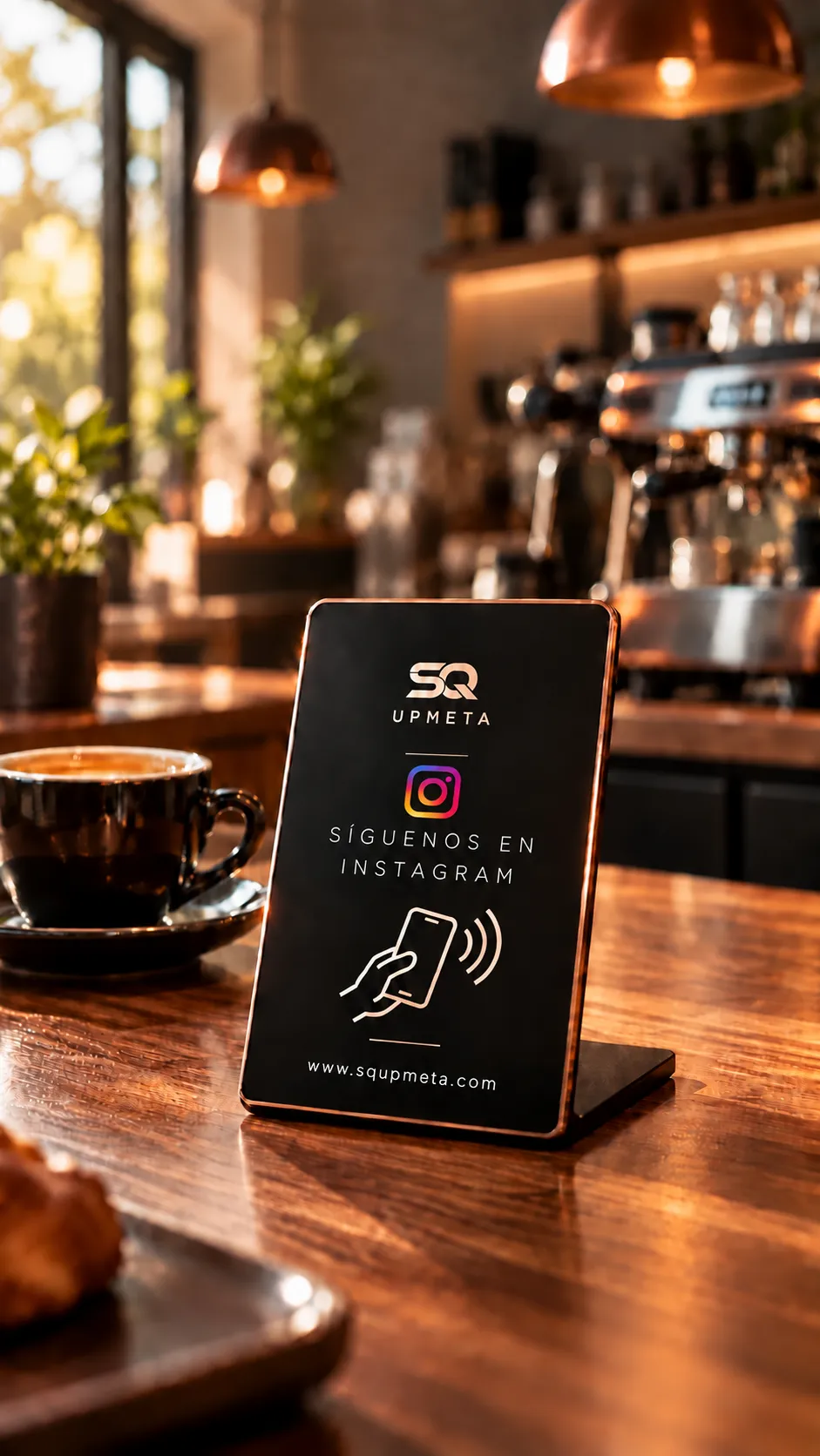 Placa NFC para Instagram